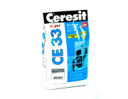 Фуга Ceresit CE 33 2 кг манхеттен №10 для узких швов