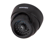 Муляж камеры внутренней Rexant купольная с вращающимся объективом (черная)