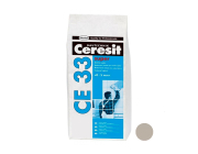 Фуга Ceresit CE 33 2 кг серая 07 для узких швов